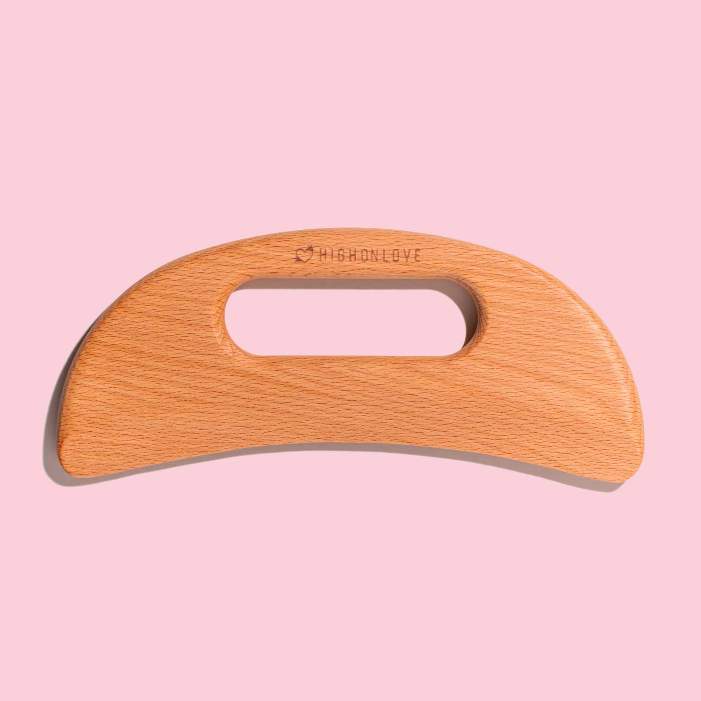 wood body gua sha tool