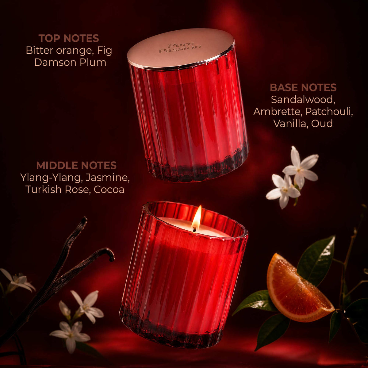 Pure Passion Massage Candle