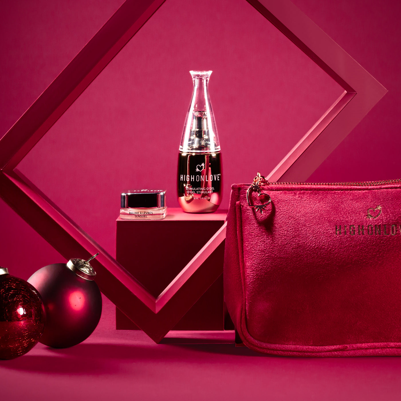 Coffret des Fêtes Rouge Ardent