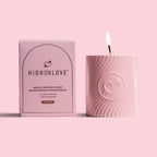 Bougie de massage rose