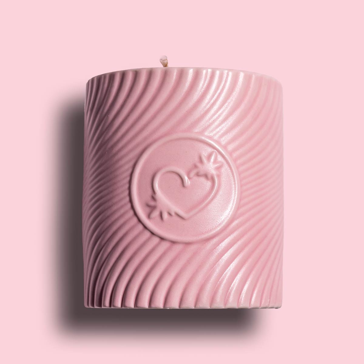 NOUVEAU! Bougie rose