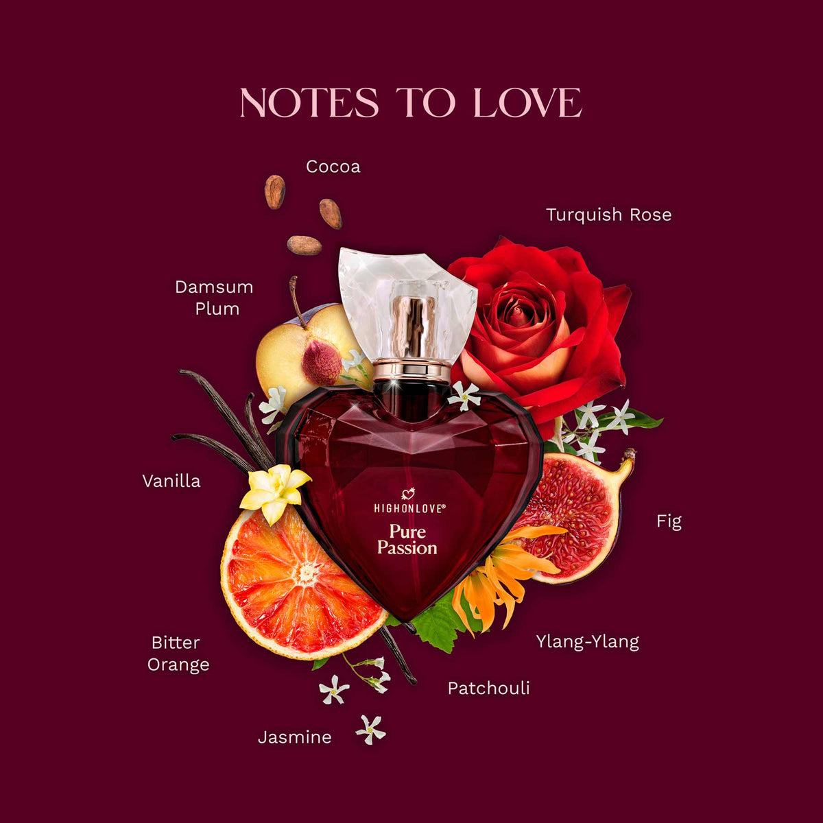 Pure Passion Gift Set | Perfume & Crystal Base