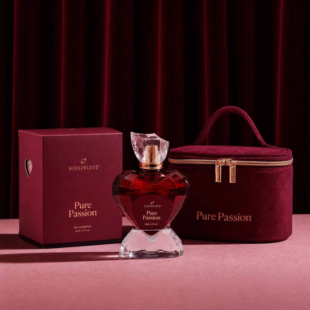 Pure Passion Gift Set | Perfume & Crystal Base